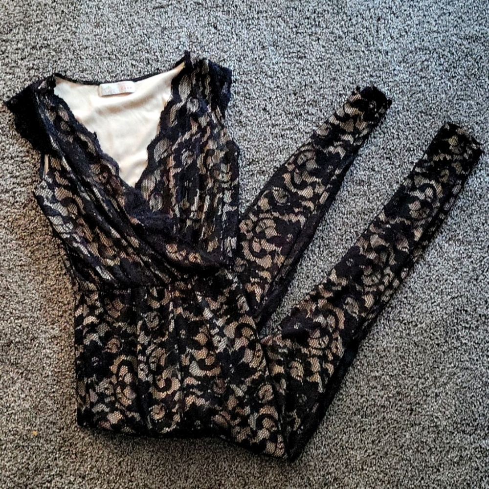 Lace jumpsuit